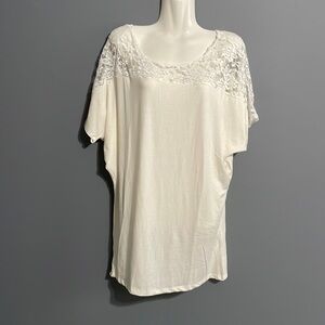 Poliana plus top 2X. NWOT. SUPER SOFT SUPER CUTE. Made in USA